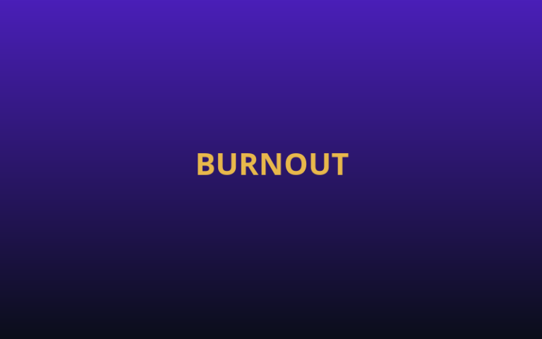 Burnout Is Real, and It Starts Before You Notice It