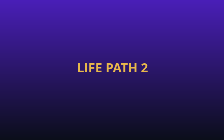 Life Path 2 — Why You Feel Everything First