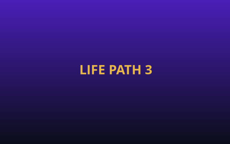 Life Path 3 — Why You Never Run Out of Ideas