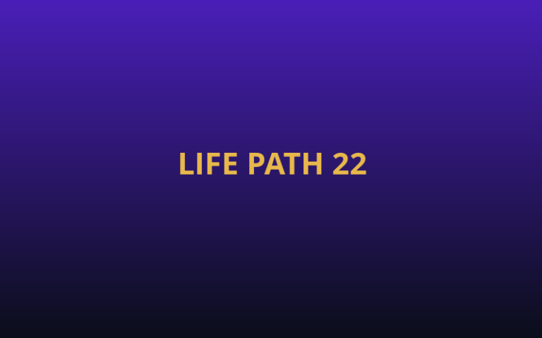 Master Number 22 — Why Your Vision Feels So Big