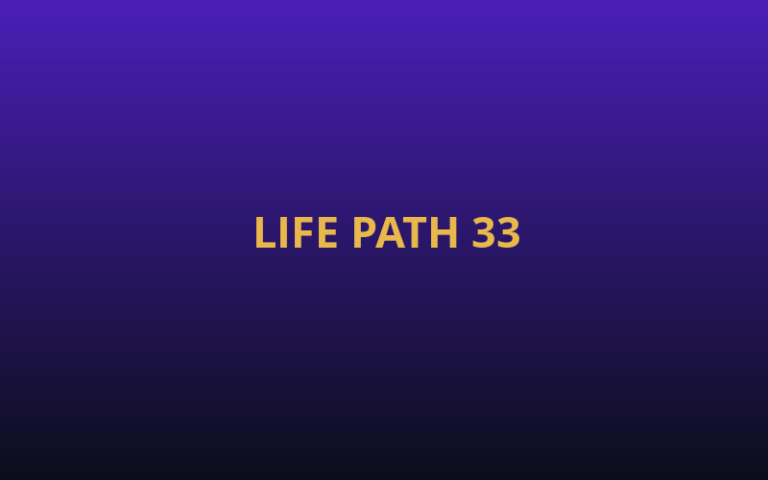 Master Number 33 — Why You Carry So Much for Others