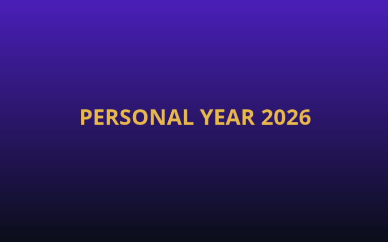 Personal Year Number 2026 — What This Year Has in Store