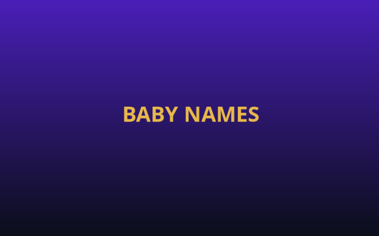 Choosing a Baby Name?