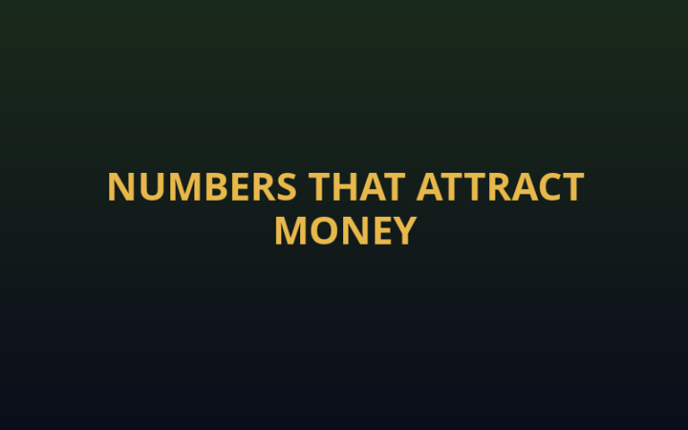 Numbers That Attract Money, According to Numerology